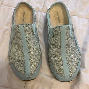 Easy Spirit Sky Blue Slip-On Sneakers